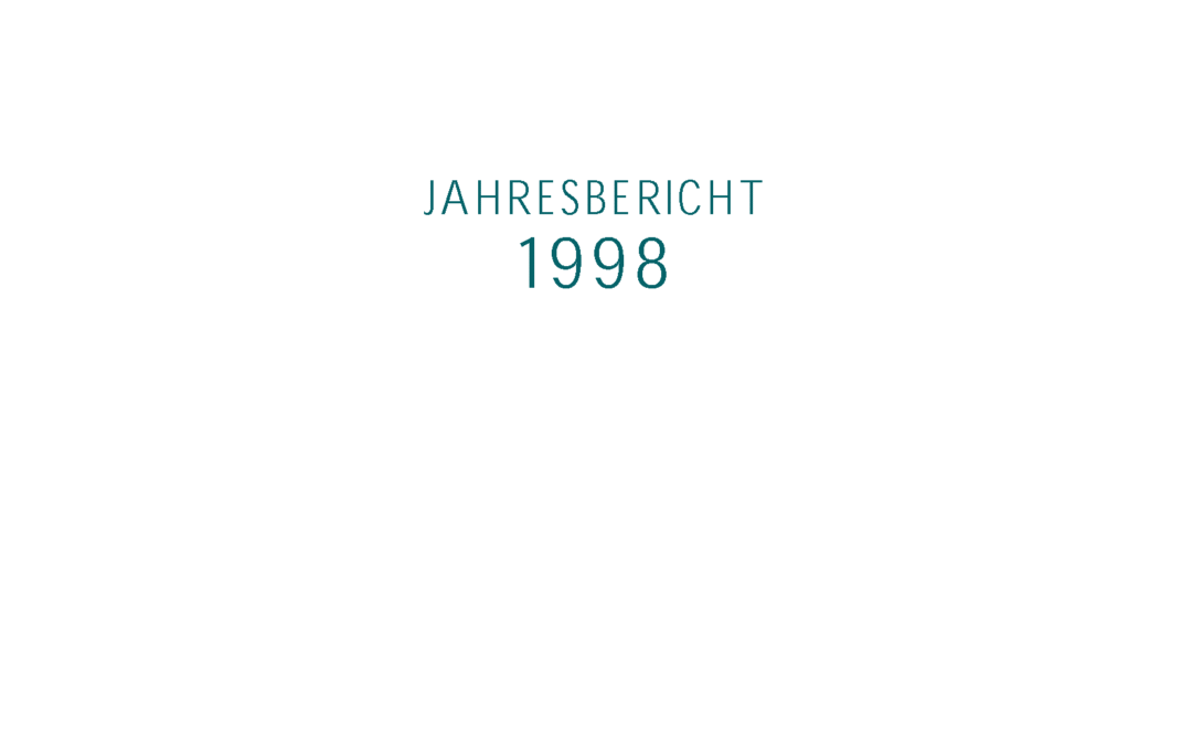 Jahresbericht 1998-1999