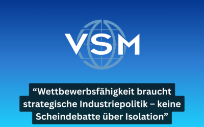 VSM-Statement zur „Buy European“-Initiative